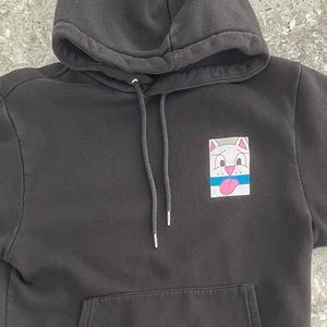 RIPNDIP SMALL BLACK HOODIE